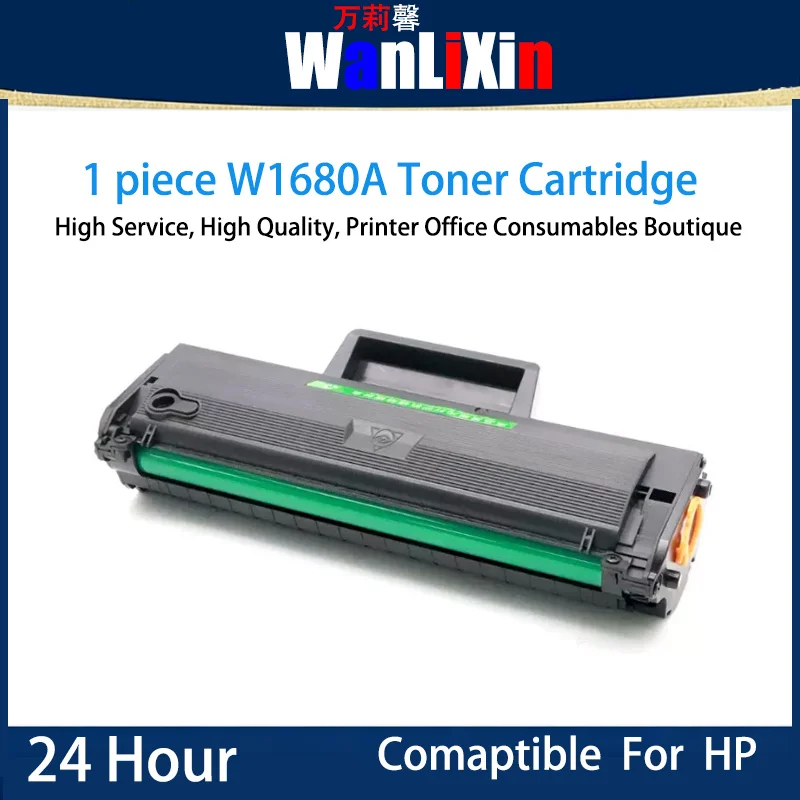 

1 шт. картридж с тонером W1680A, совместимый с принтером HP MFP 115w 115nw 116w 117w