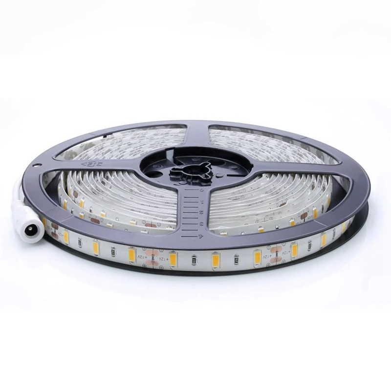 Promotion! Flexible 5M DC 12V 36W SMD 2835x300 Leds IP20 Warm White(3000K) LED Strip Band Lights