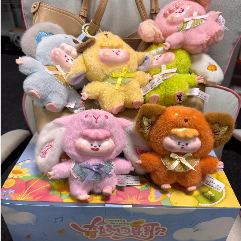 

Подлинная серия Dimiemie Four Seasons Song, слепая коробка, кукла Mystery Box, милая фигурка-сюрприз, подарок, кулон, Рождественский подарок