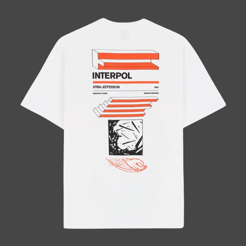 Hot Interpol Band Size S-4XL White Color T Shirt Gift For Fan PP189