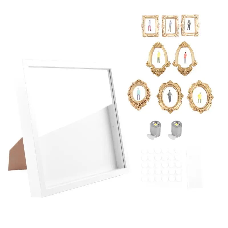 BMBY-Mini Museum Silhouette Box-For Valentine' S Day Gift-DIY Frame To Preserve Special Memories In Style Celebrate