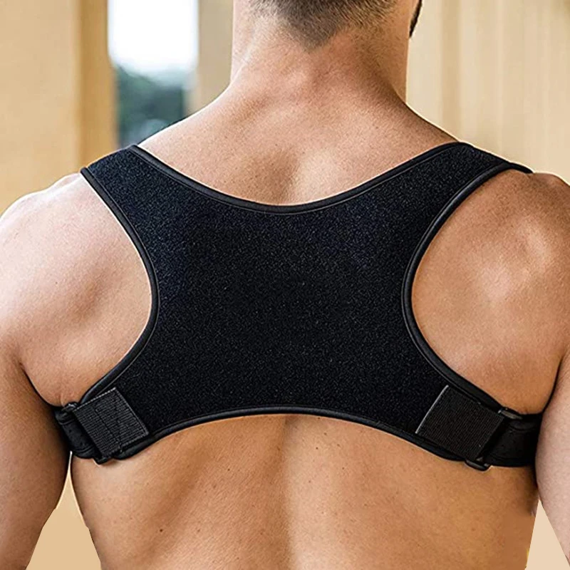 

Adjustable Back Brace & Posture Corrector - Shoulder Support Belt for Humpback Prevention & Back Health Care