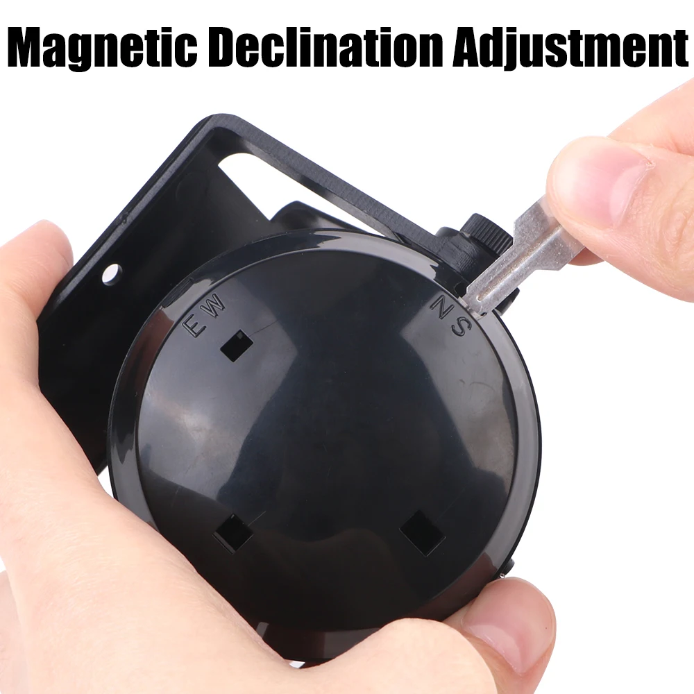 Waterproof 12V Boat Compass With Electronic LED Light Nautical Compass Navigation Positioning LC550 by LEEPEE Global Store 2