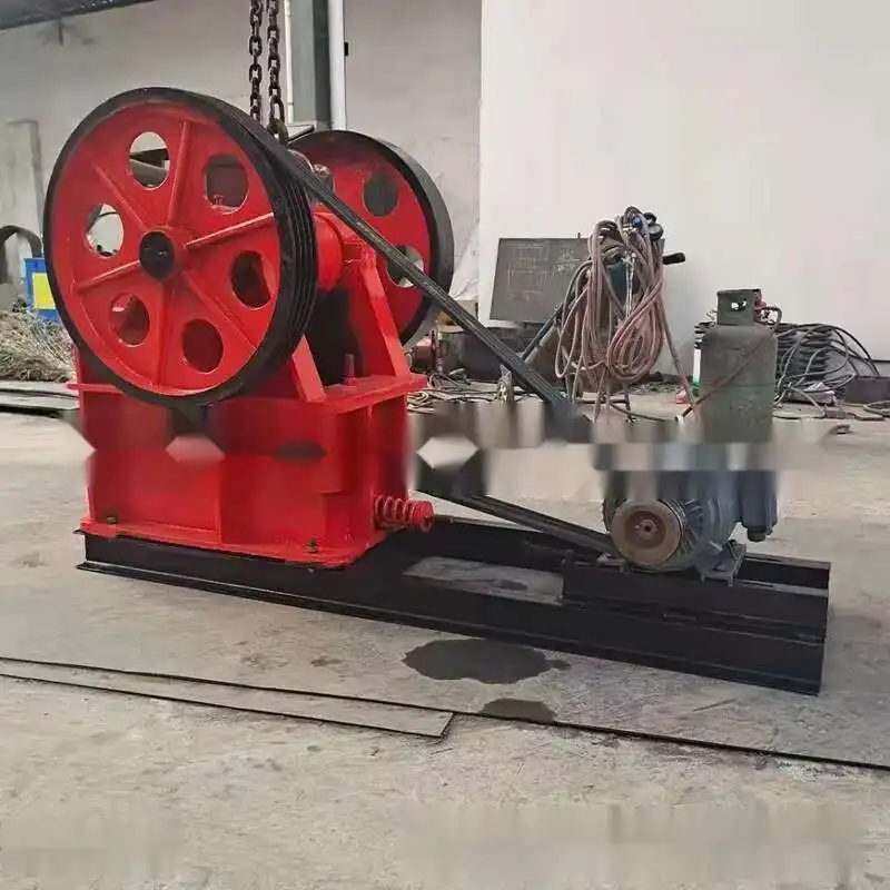 Mobile Construction Waste Stone Crushing Equipment, Fine Concrete Crusher, Jaw Type