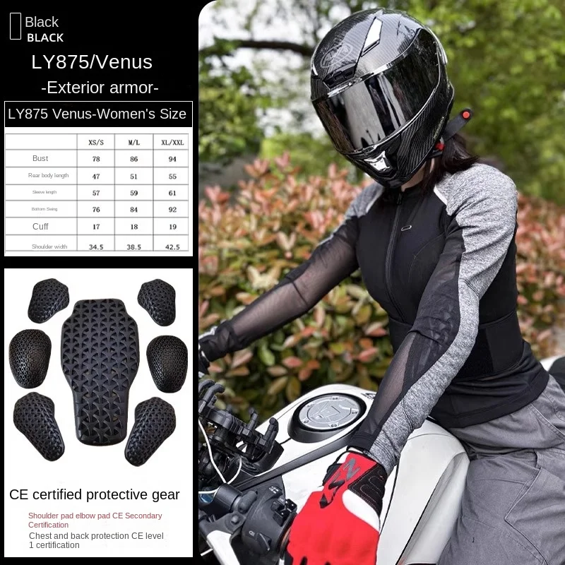 Motorcycle Armor Motorcycle Cycling Suit Men's Summer Mesh Breathable Locomotive Woman Rider Protective Gear Protection Gears