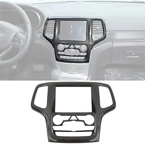 

GPS Navigation Panel Trim for 2014-2018 Grand Cherokee SRT8 – Black Carbon Fiber Interior Accent
