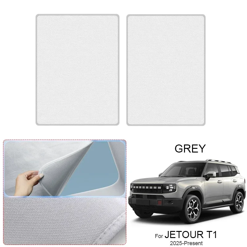 

Car Suede Fabric Anti-uv Electrostatic Adsorption Sunroof Sunshade Auto Heat Insulation Skylight For JETOUR T1 2025-Present