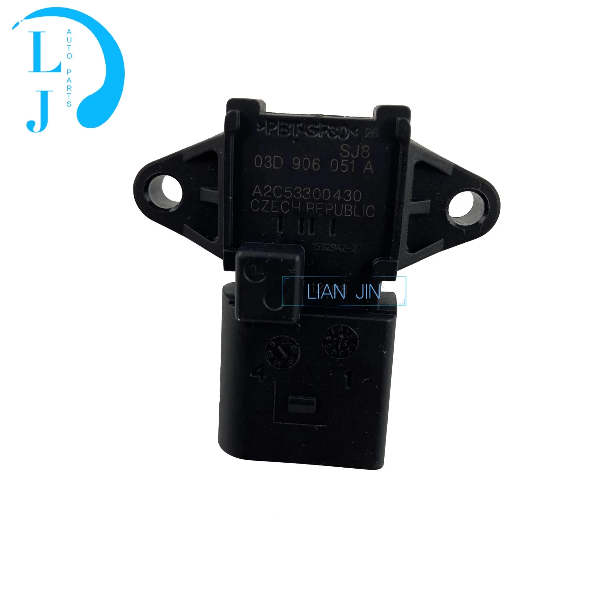 Sensor de presión para coche, accesorio compatible con Audi VW Seat Jetta Skoda Polo Golf A2C53300430, Sensor de mapa 5WK9693Z, 03D906051A, nuevo