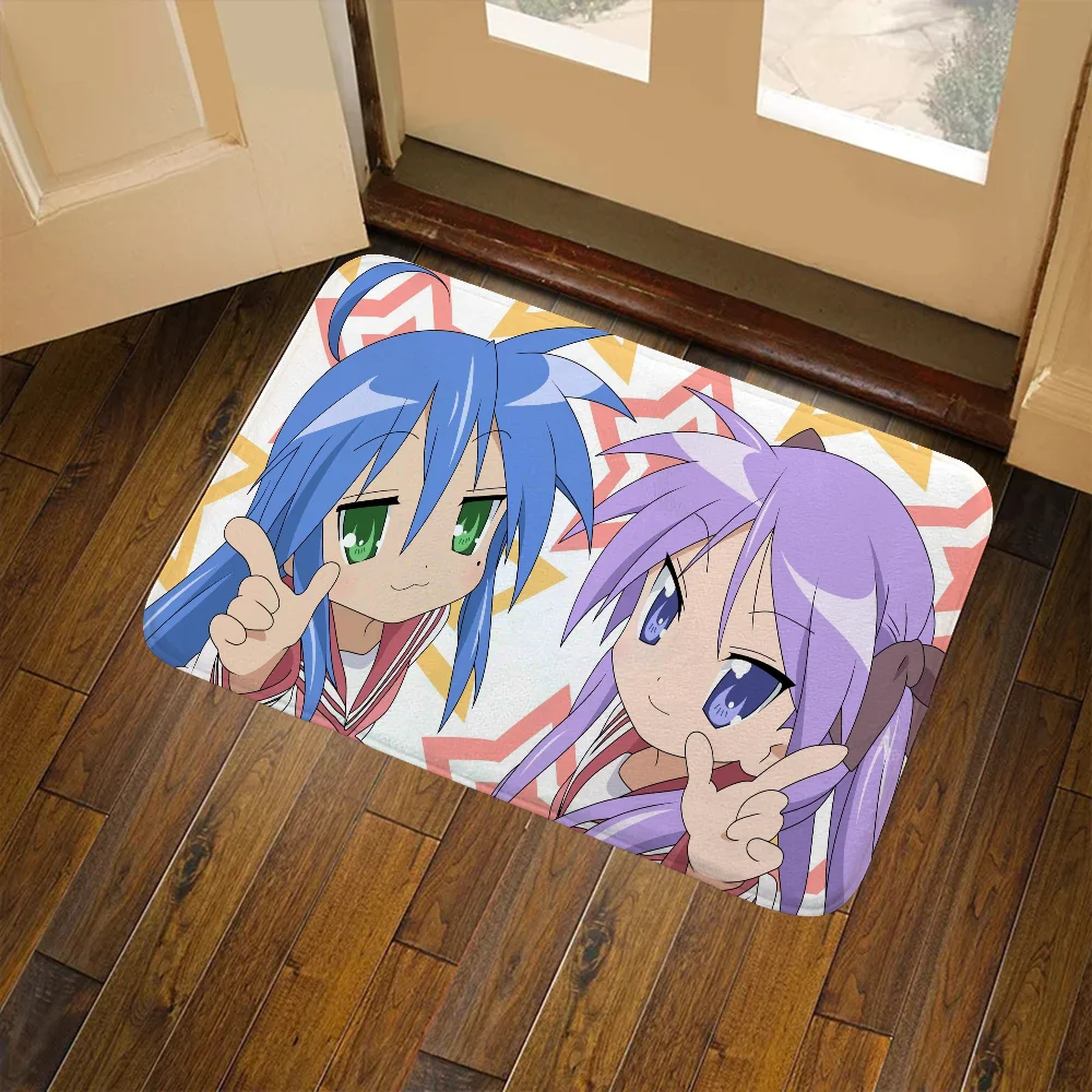 

Lucky Star Doormat Kitchen Rug Mat for Hallway on the Floor Room Decorating Items Carpet in the Bedroom Mats Welcome Offers Home