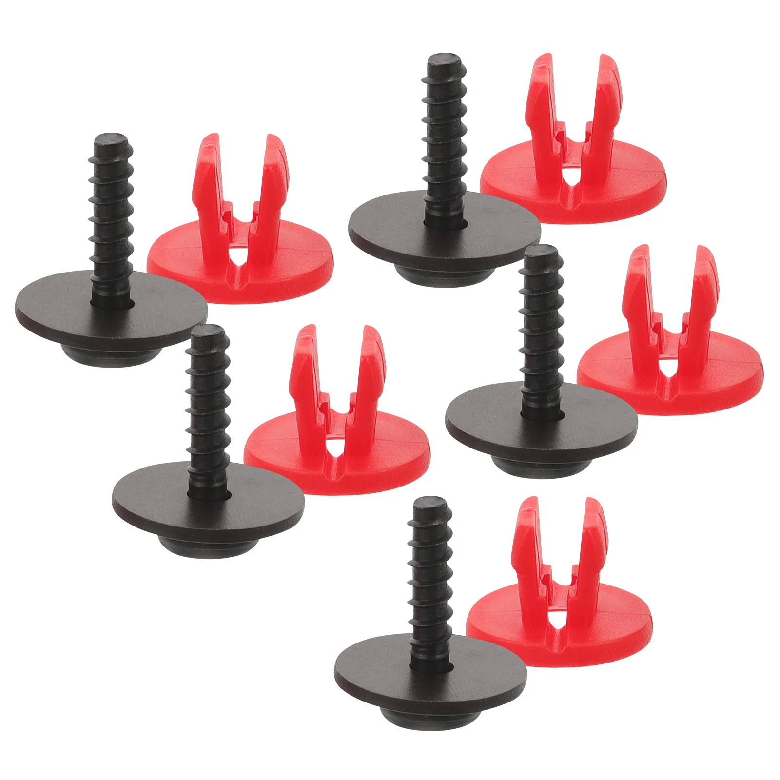 

5Sets Engine Splash Guard Screws Tapping Set Car Engine Shield Guard Screws Grommets Car Accessory Secure Fastening