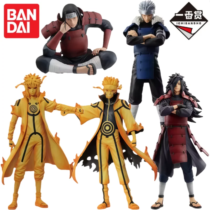 

In Stock Bandai Original Ichiban Kuji Naruto Senju Tobirama Action Figure Model Doll Brand New Boxed Collectible Ornaments