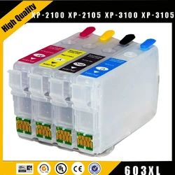 603XL 603 refillable ink cartridge ARC chip for EPSON XP-3100/HOME XP-3105 WorkForce WF-2830DWF/WF-2835DW/WF-2850DWF/WF-2810DWF