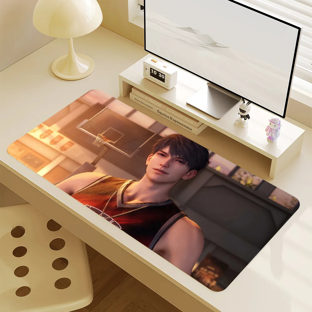 Deepspace Caleb Summer Vibes Toward Mouse Pad Non-slip Lockedge Gaming Desktop MousePad Large Thickened Comfort Office Student
