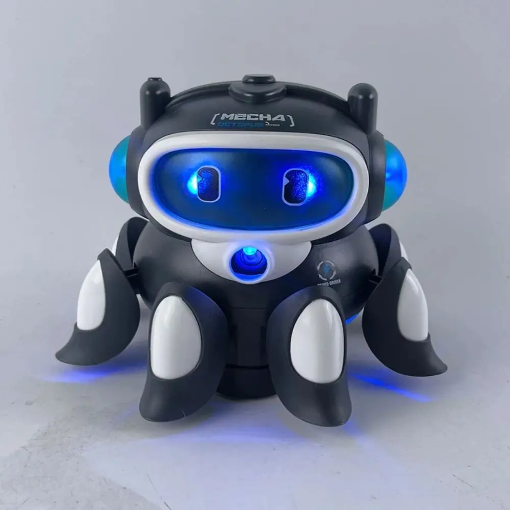 Kleur Licht Universele Octopus Pop Automatische Obstakel vermijden Koele Verlichting Elektrisch Wandelspeelgoed Elektrische Machines