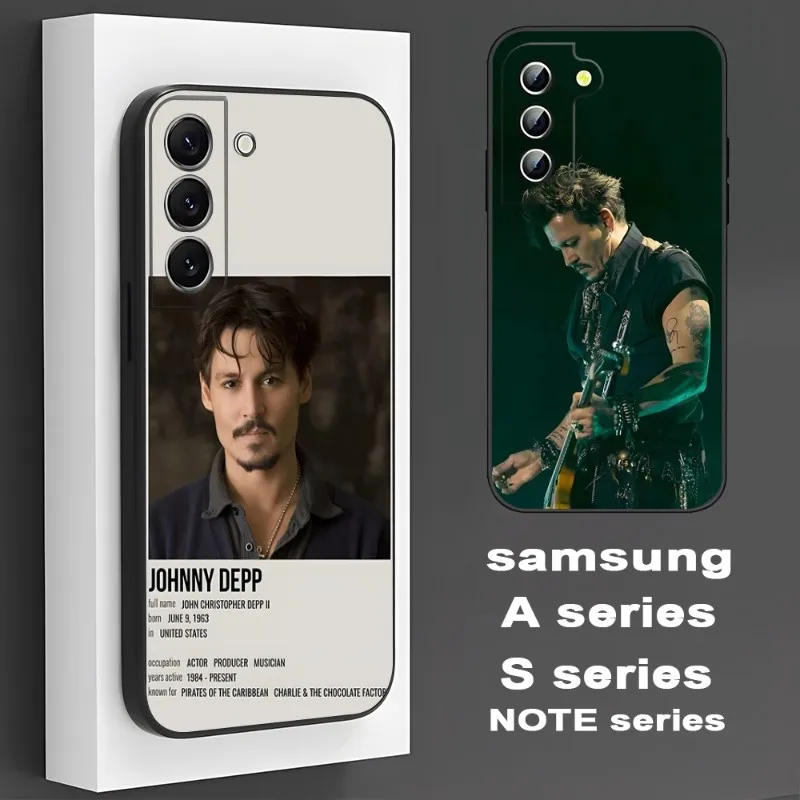 Johnny Depp Phone Case For Samsung A 23 54 12 10 24 50 31 21 21s 24 42 33 12 32 34 22 14 71 73 13 22 51 52 53