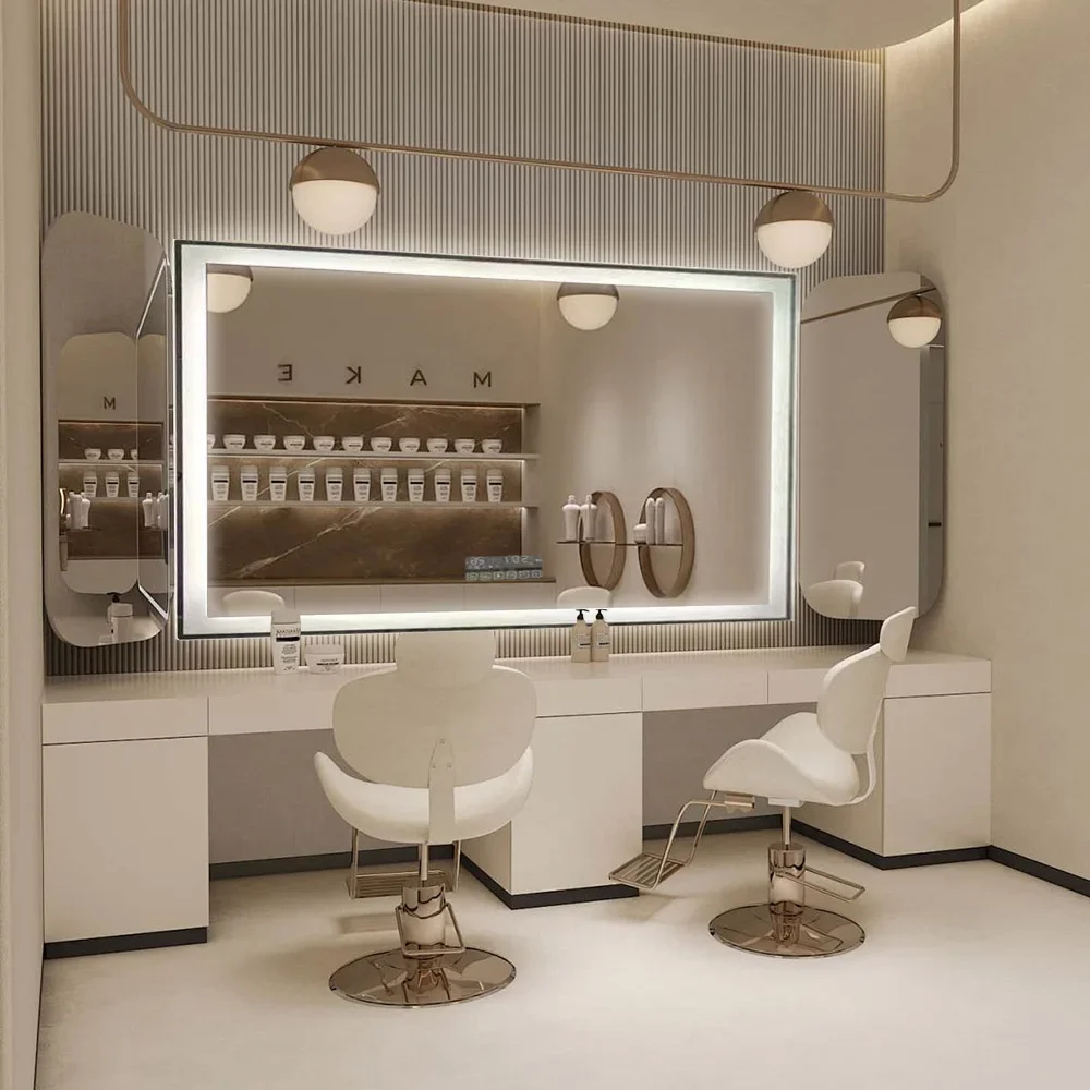 Mirror for Bathroom for Hotel Easy to Install Handcrafted Fine Craftsmanship Premium Quality Decorative Durable Build