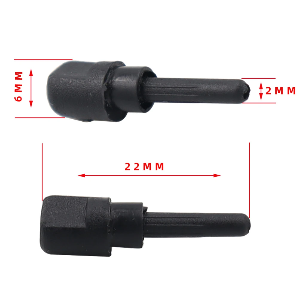 Rear Windscreen Wiper Nozzle Washer Jet 2PCS For VW Skoda Audi Seat Replacement 3B9955985A 3B9 955 985 A Auto Accessories