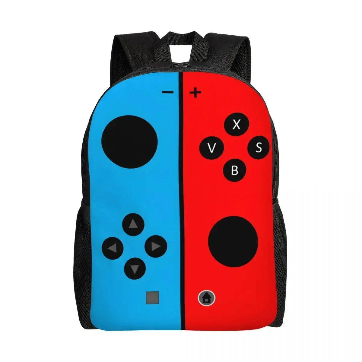 

Custom Gamer Gaming Controller Backpacks for Women Men Water Resistant School College Video Game Lover Gift Bag Print Bookbag