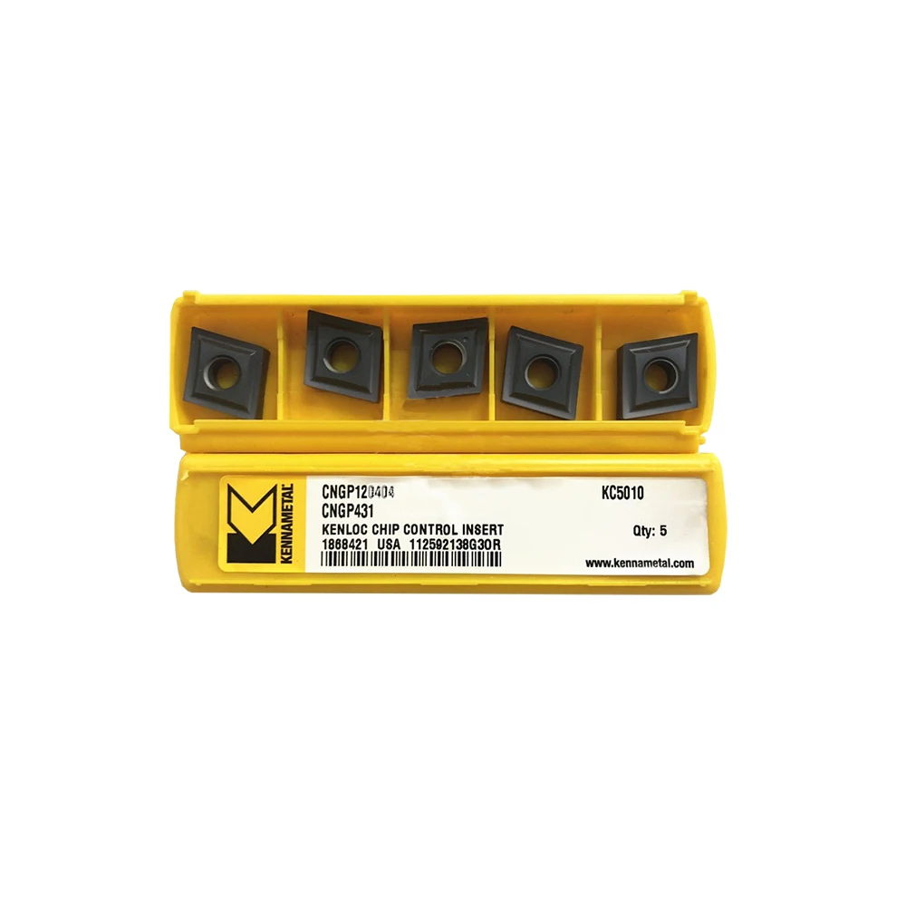 

Kennametal Original CNGP CNGP120401 CNGP120402 CNGP120404 CNGP120408 KC5010 Turning Insert