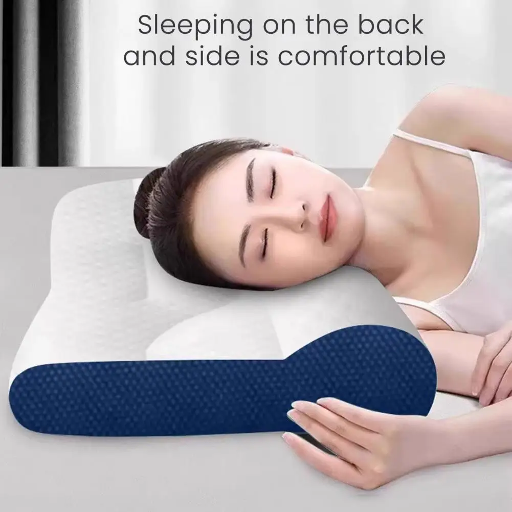 Comfortable Neck Support Pillow Adjustable Sandwich Pillow Adjustable Memory Foam Cervical Pillow for Neck Strain for Sleepers