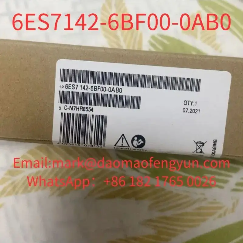 6ES7142-6BF00-0AB0 SIMATIC DP, ET 200ECO PN, 8 DO 24 V DC/1.3 A; 4xM12, Duplicate assignment, Degree of protection IP67