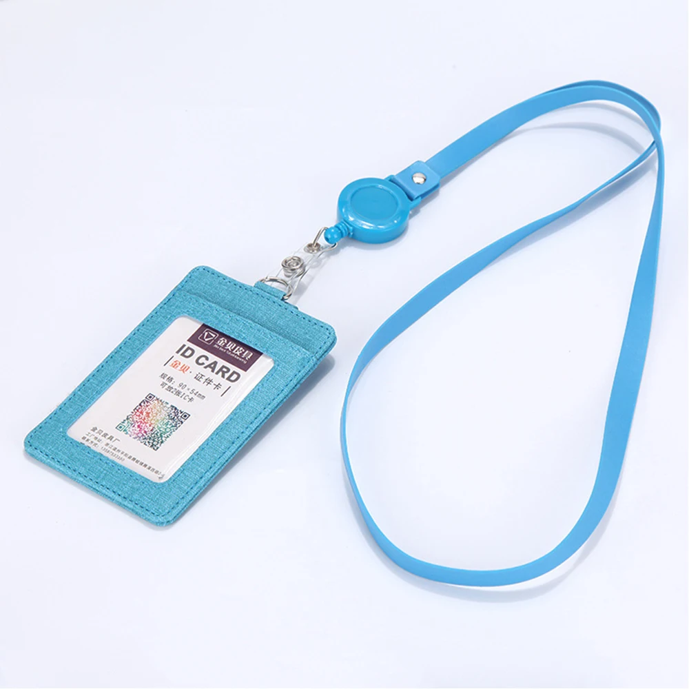 

Women's Fashion Coin Bag Wallet Business Protect Cover Bag Strap Card holder Credit Card Holder ID Badge Holder