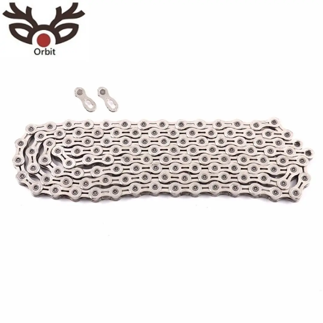 

KMC X10EL 10 Speed 114 Links Silver Bicycle Bike Chain