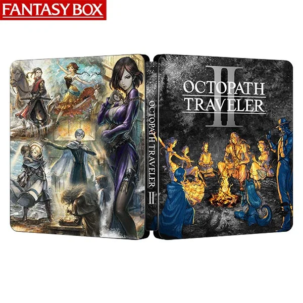 

OCTOPATH TRAVELER II LIMITED EDITION Steelcase FantasyBox (Customization,Steel case,Game CD not included)