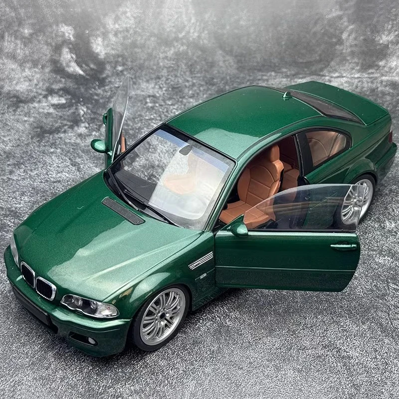 SOLIDO 1:18 M3 E46 COUPE 2000 simulation alloy car model ornament