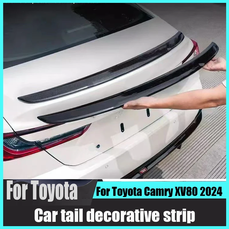 For Toyota Camry XV80 2024 Car rear spoiler ABS material exterior decoration parts