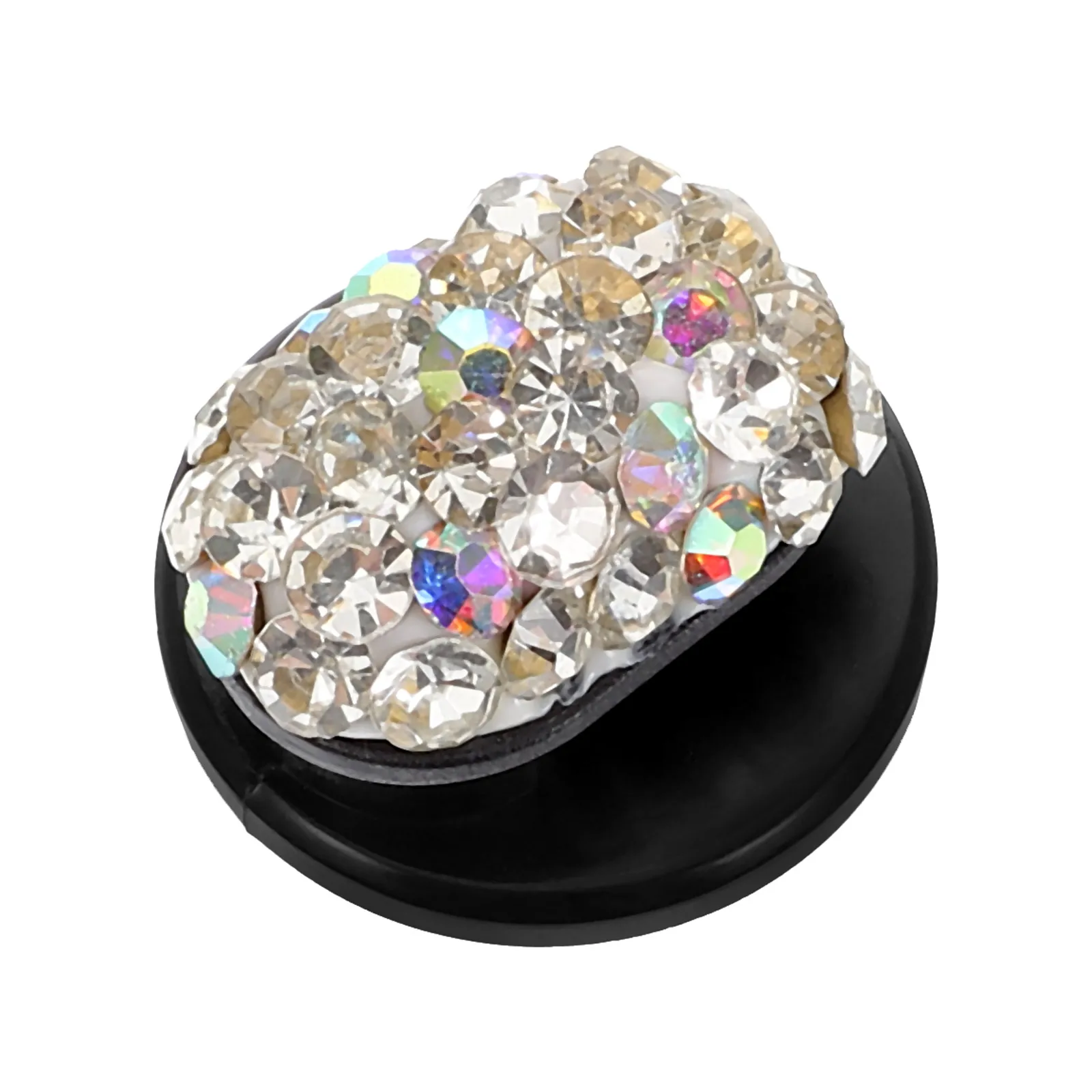 

Decorative Hooks Storage Rhinestones Key Auto Interior Accessories White Color Car Hook Creative Design