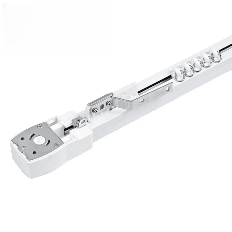 

Высококачественные 6-метровые электрические алюминиевые карнизы с моторным управлением и Wi-Fi, современный дизайн, для гостиной