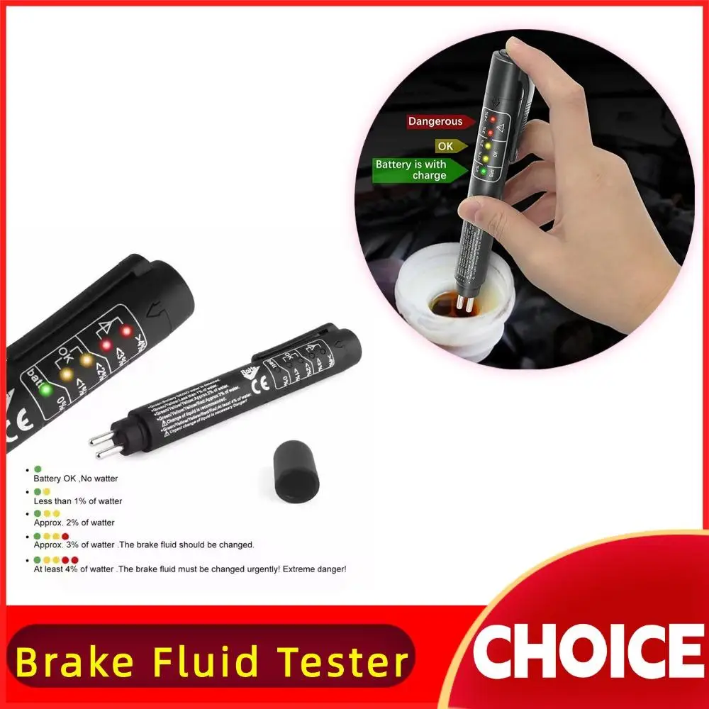 

Тестер тормозной жидкости для автомобилей, измеритель качества масла с LED-дисплеем, инструмент для проверки тормозной системы