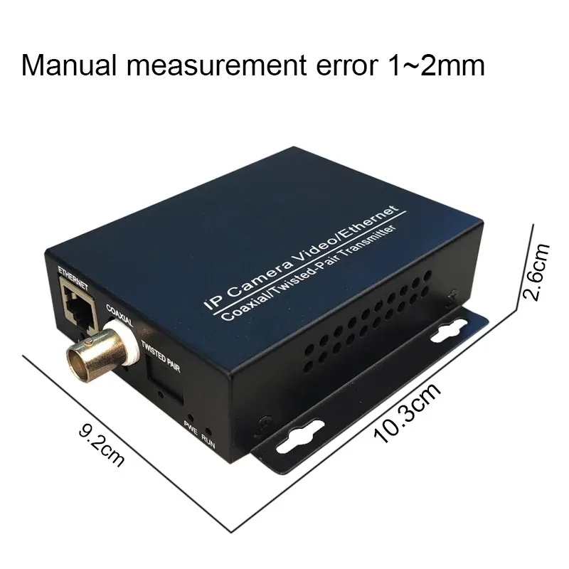 1 channel IP Coaxial Extender/Converter Ethernet Over Coax 1 channel network cable to coaxial