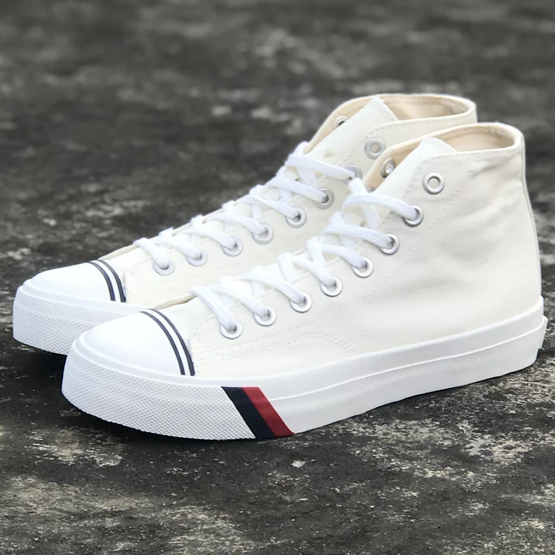 ハイトッププロ-keds-スケートシューズカジュアルキャンバスストリートダンス女性の靴カップルレジャースケートボードシューズ通気性スニーカー