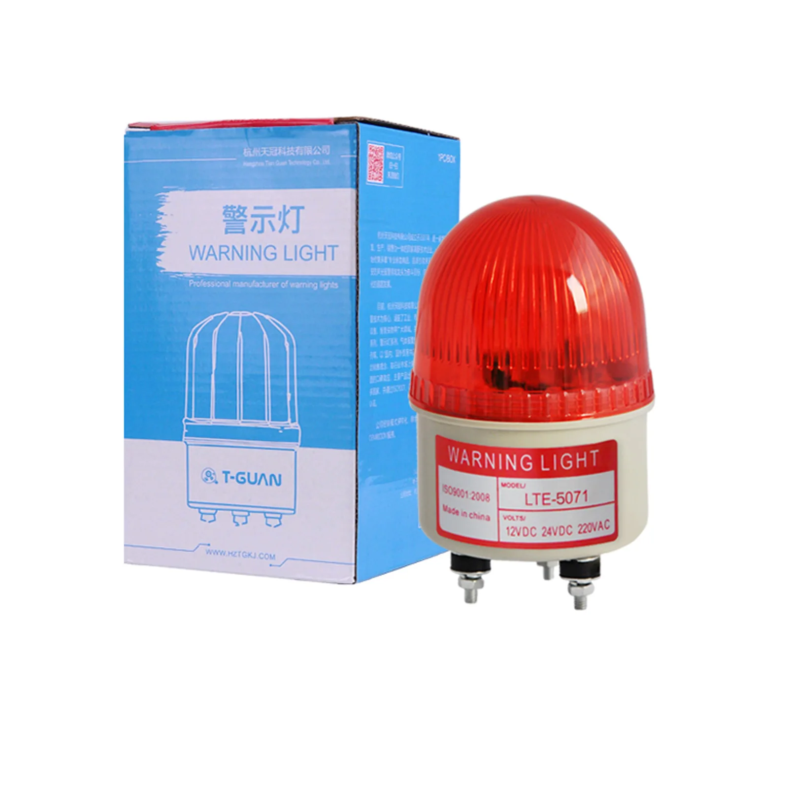 Imagem -06 - Led Strobe Beacon Light com Bolt Bottom Emergência Piscando Lâmpada de Aviso para Fábrica Oficina Equipamentos Lte5071 Pcs