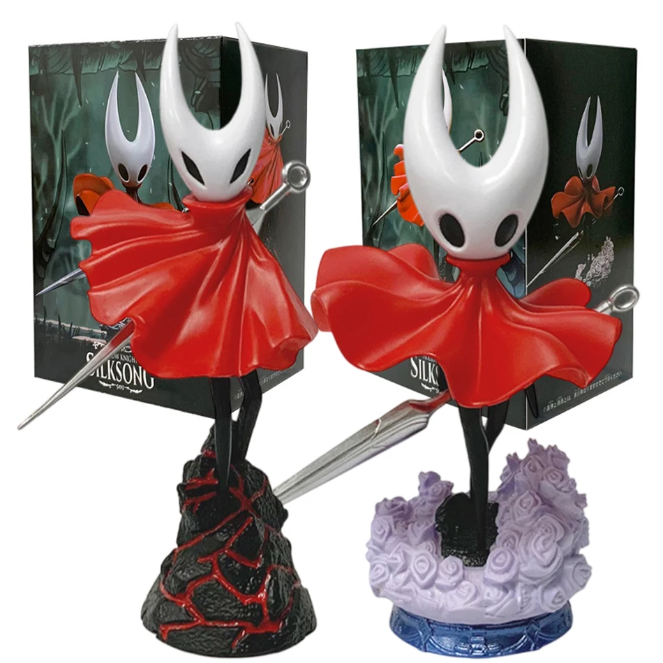 Jeu d'anime creux chevalier petit chevalier Figure Hornet figurine jeu périphérique PVC modèle ornement jouets à collectionner