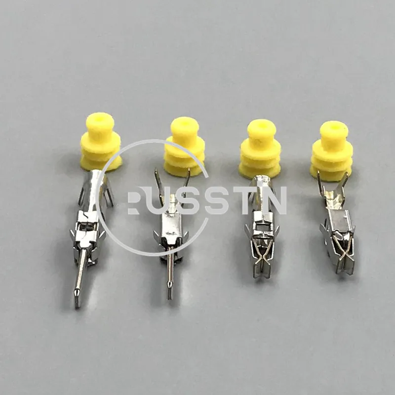 1 Set 2 Way EV1 Automotive Waterproof Electrical Wire Connector Socket AC Assembly Fuel Injector Plug Adapters 282189-1 282762-1