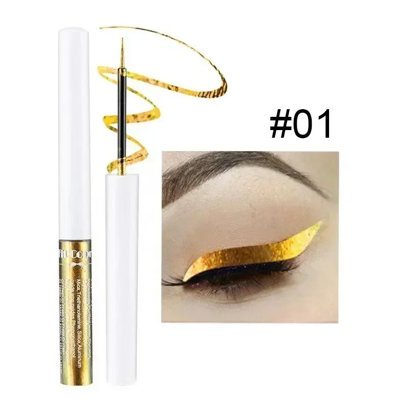 Optical Chameleon Liquid Eyeliner Pen Fit Colors Magic Stage Pearlescent Liquid Eyeliner Makeup