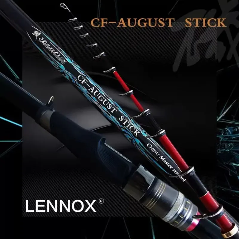 LENNOX-Rock Fishing Rod Japanese Fishing Rod FYJI Diagonal Guide Ring Carbon Ultra Light Ultra Hard Long Range Boat Rod 4M 5M