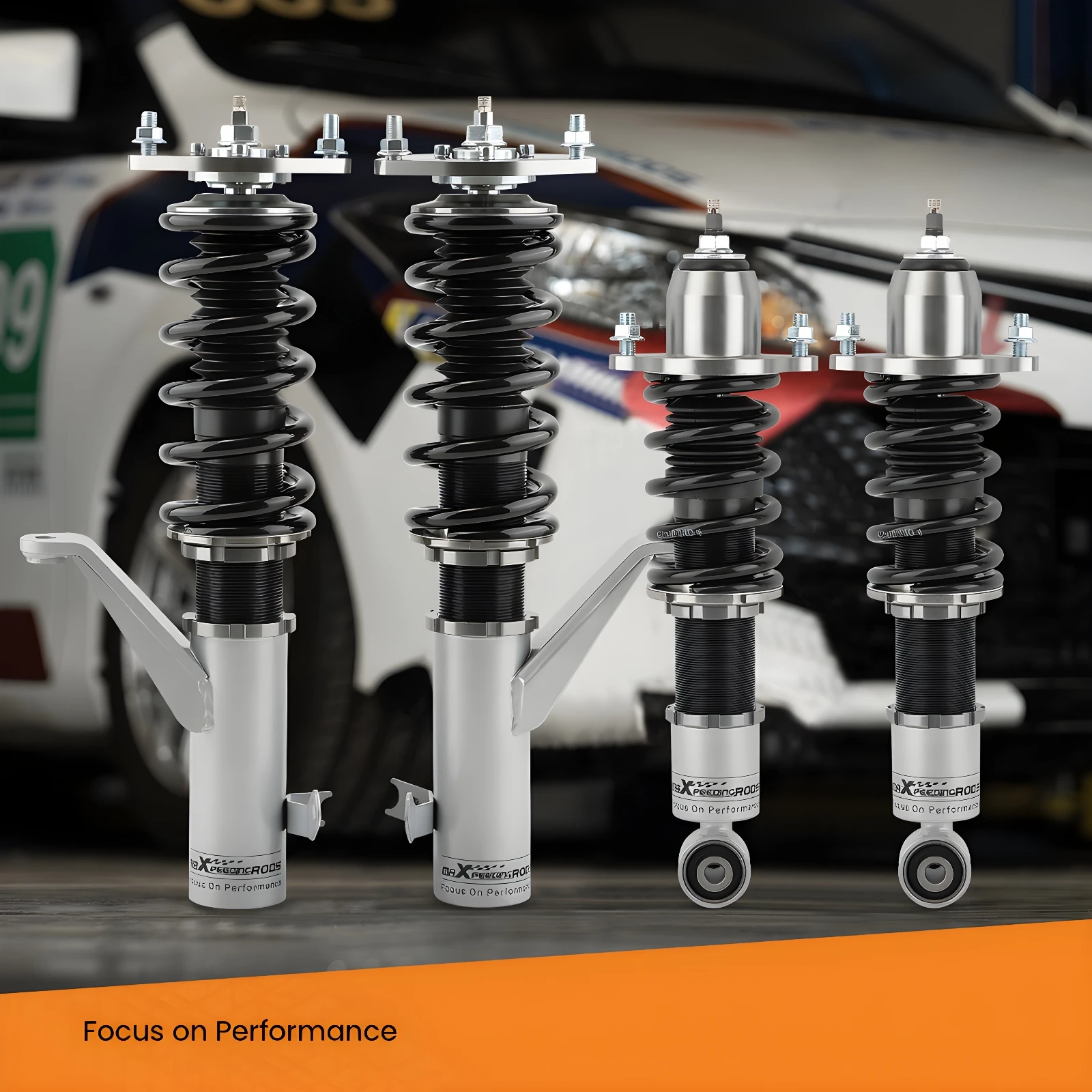 

Ajustable Suspension Coilovers For Honda Civic MK7 VII EM2 01-05 4pcs
