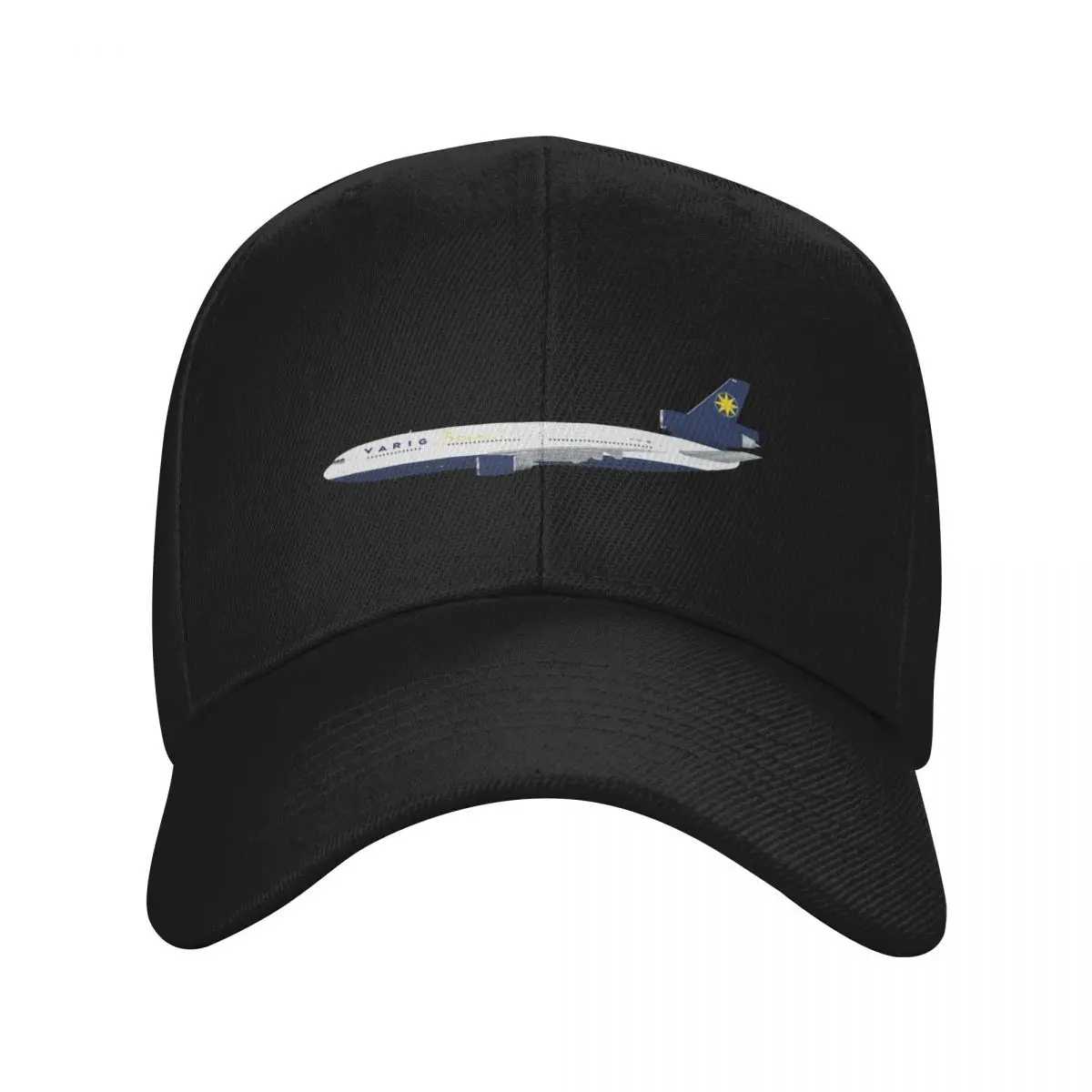 Wings In Uniform - DC-10 - Varig Brasil 90's Baseball Cap Military Cap Man Beach Sunhat Caps For Men Women's