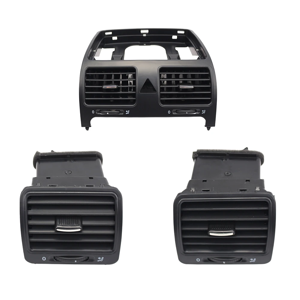 Air Conditioner Outlet Car Air Outlet 1K0819709 Car AC Vent 1K0819728 for VW Jetta MK5 2006-2011 for VW GTI MK5 Rabbit 2006-2009