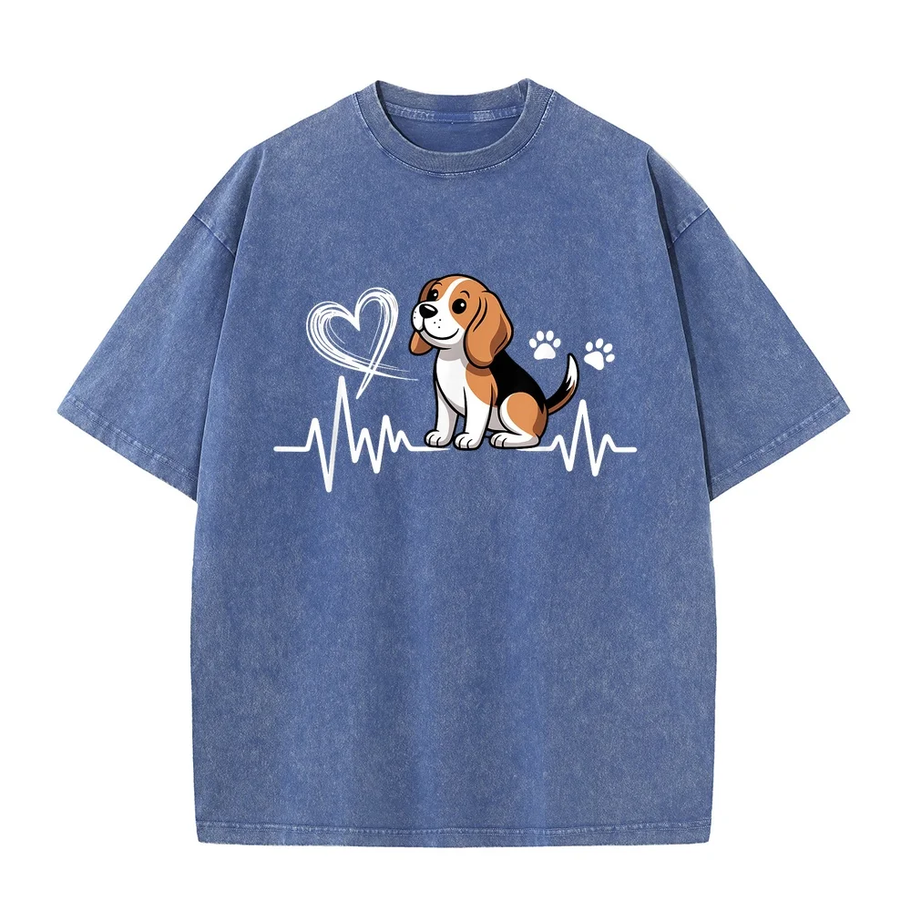 Cool Beagle Design for Men Man's Kids Dog Owner Lover T-Shirt Funny Shirts Man Character Gift Big Size Short Sleeve Puppy Fan