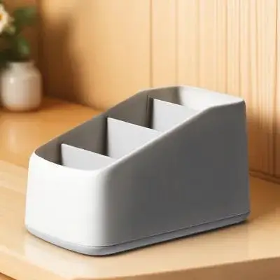 

1pc Multi-Grid Storage Box Plastic Household Organizer Exquisite Container Desktop Holder For Bedroom Bathroom Office
