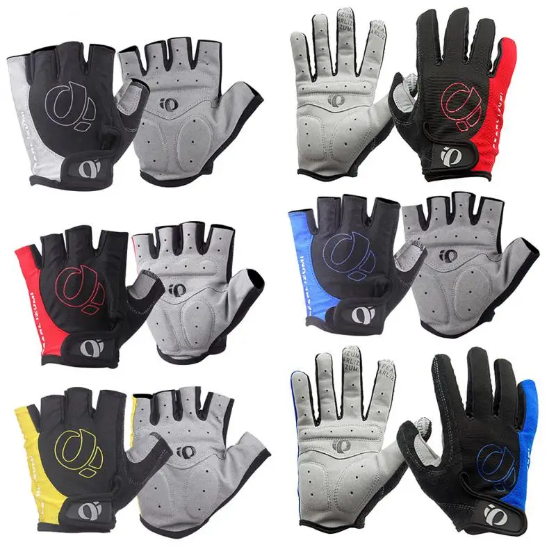 1 Pair Cycling Bike Gloves Half Finger Road Mountain Sport Gloves Men Women Bicycle Gym Fitness Gloves MTB Bike Gloves