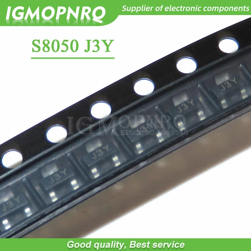 100PCS Smd S8050 80… - image
