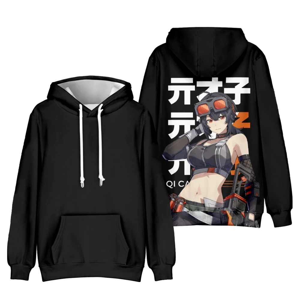 Zenless Zone Zero Game Anime 3D Print Hoodies Men Women Streetwear Oversized Sweatshirts Hoodie Pullovers Tracksuit Man Clothing