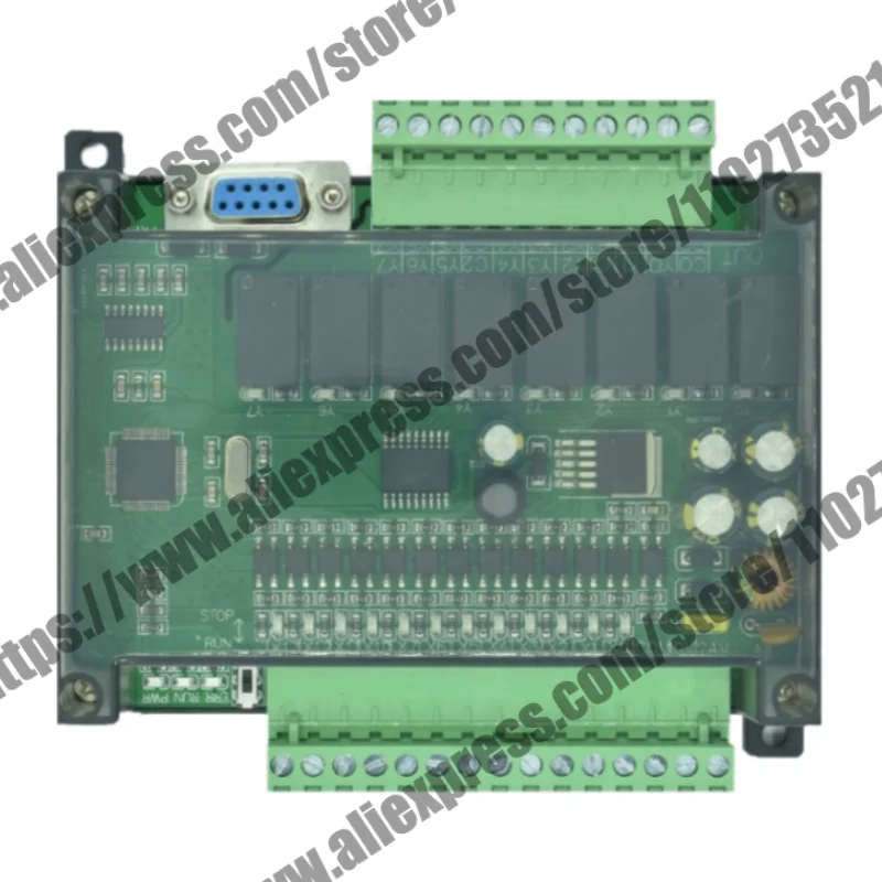 FX1N-20MR SeekU WS1N 24VDC Or 220VAC PLC Logic Controller Industrial Automation Board Input 12 Output 8 Real Time Clock