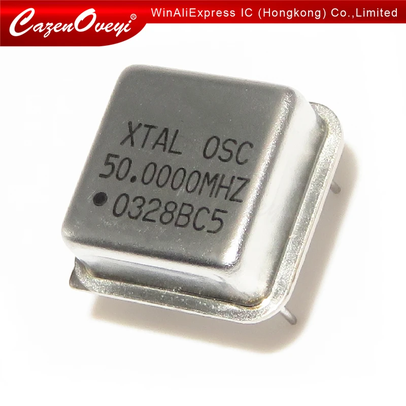 Hot sales 5pcs/lot 50MHZ line 50.000MHZ 50M active crystal oscillator square half-size In Stock